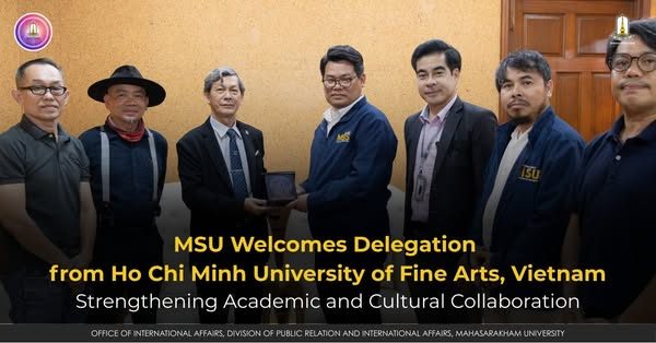 กองประชาสัมพันธ์และกิจการต่างประเทศ มหาวิทยาลัยมหาสารคาม Divisions of Public Relations and International Affairs Mahasarakham Universit